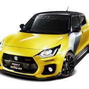 Suzuki Swift Sport Yellow Rev 2019