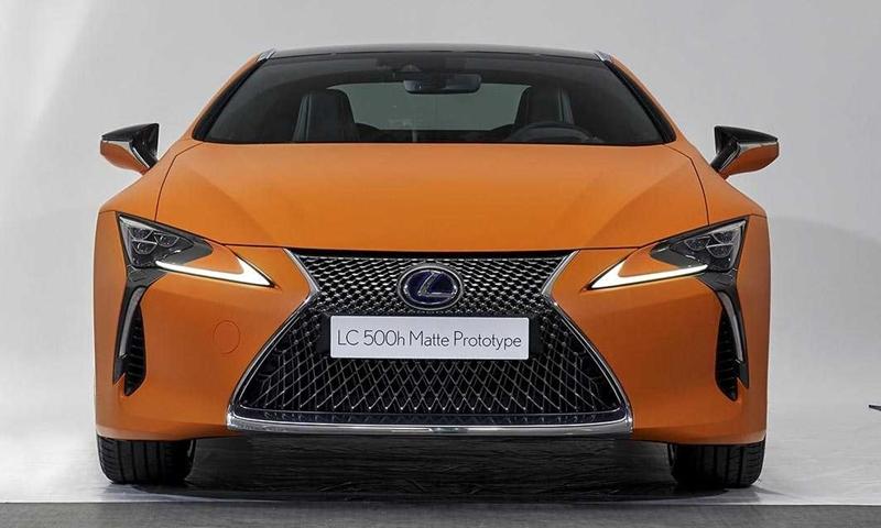 Lexus LC500h Matte Prototype 2019