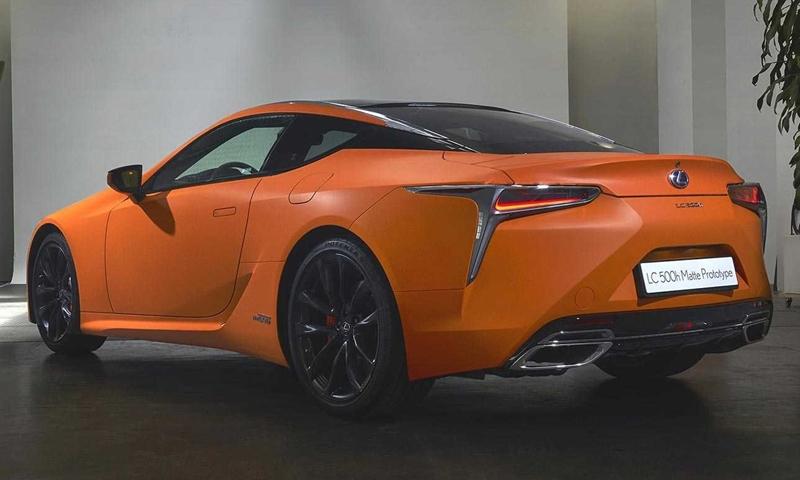 Lexus LC500h Matte Prototype 2019