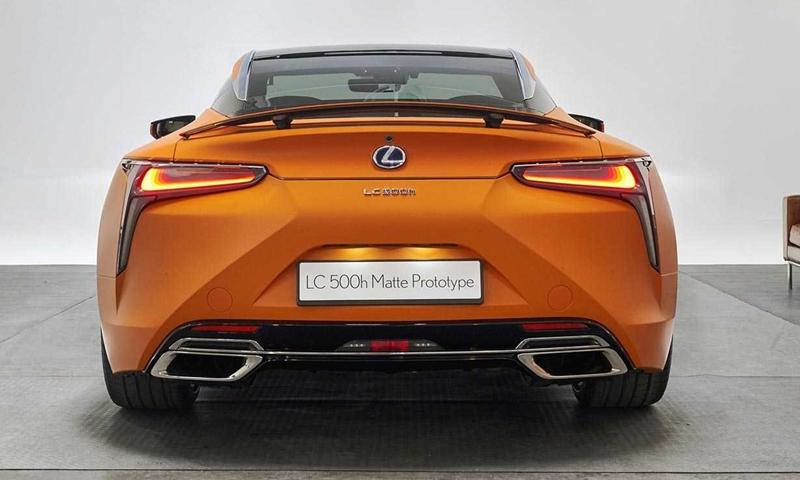 Lexus LC500h Matte Prototype 2019