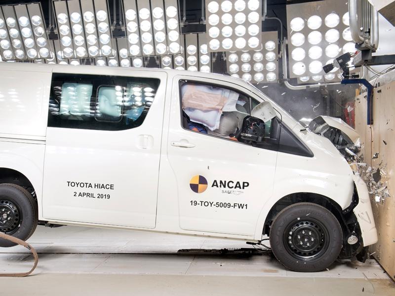 Toyota Hiace 2020 - ANCAP