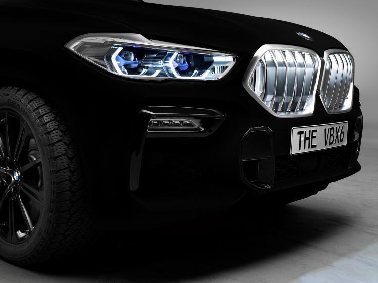 BMW X6 ดำสนิท มืดมิดที่สุดในโลก