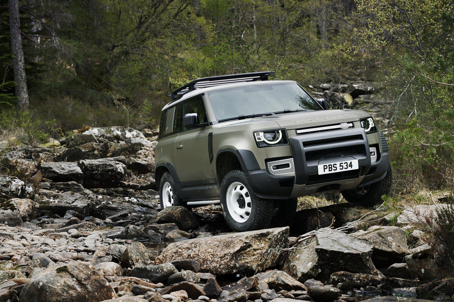 New land deals rover defender 2020