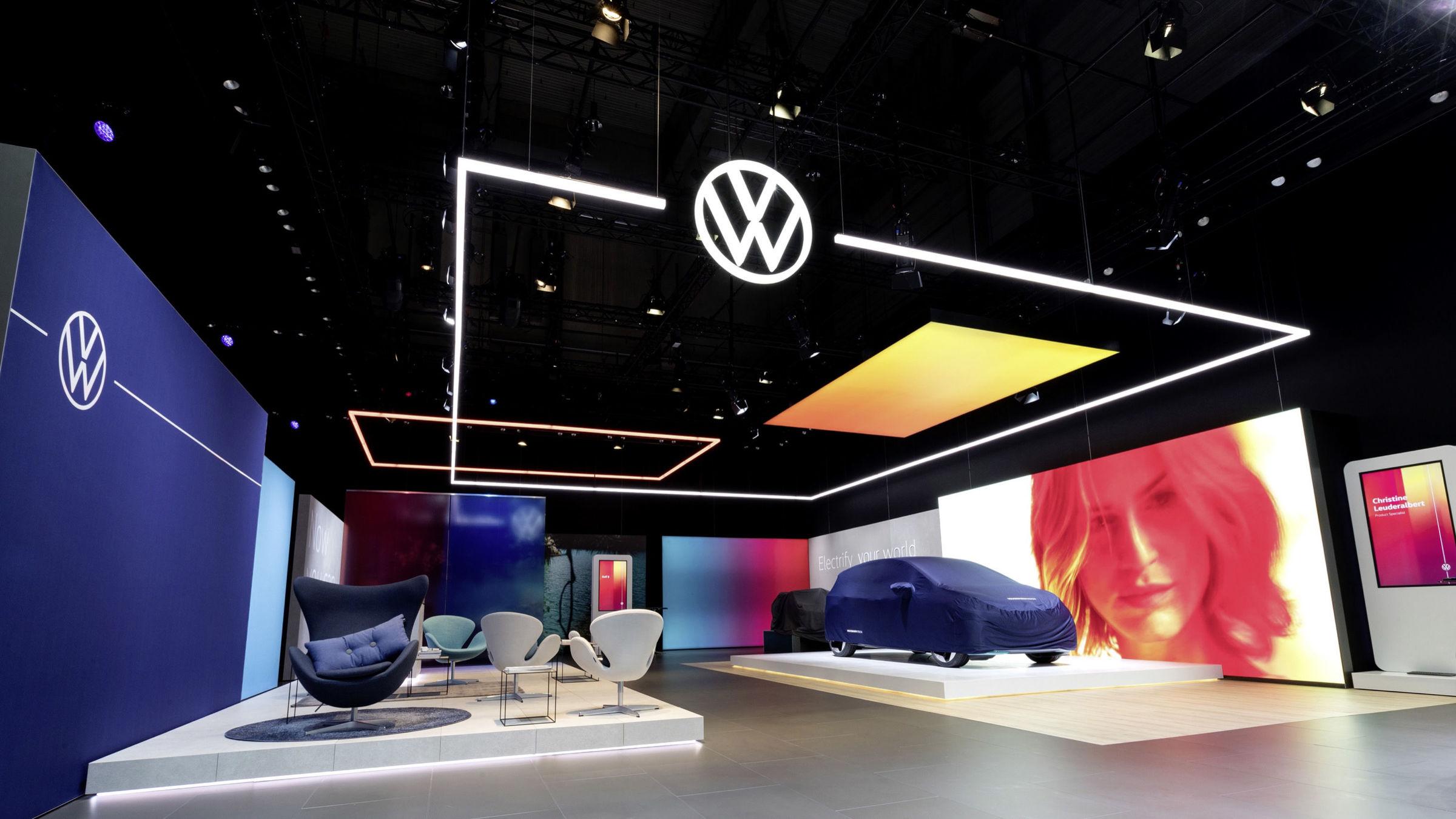 Volkswagen ปรับโลโก้! เตรียมใช้กับรถยนต์ไฟฟ้าคันแรกของค่ายเป็นครั้งแรก