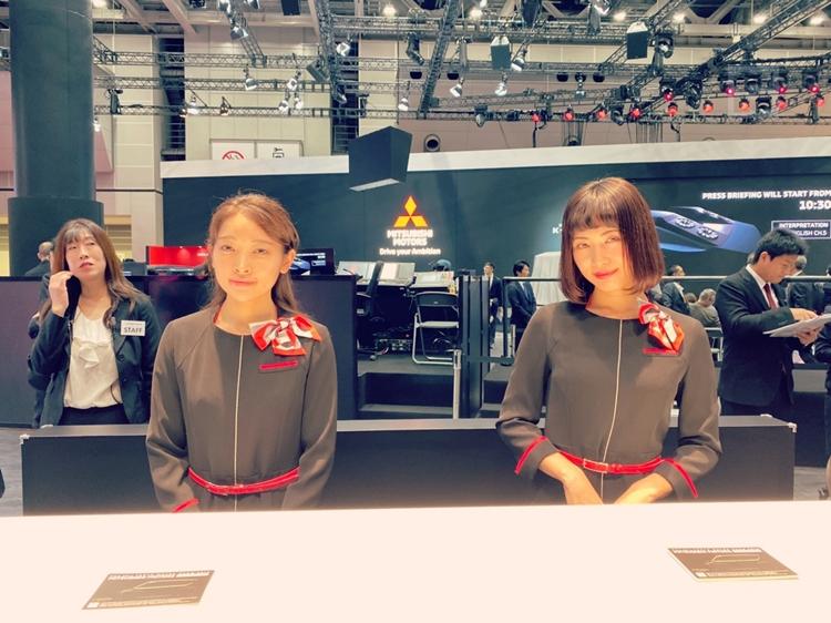 งู้ยน่ารักจัง! รวมภาพความมุ้งมิ้งจากพริตตี้ส่งตรงจาก Tokyo Motor Show 2019