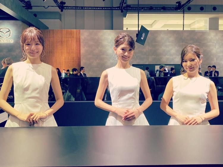 งู้ยน่ารักจัง! รวมภาพความมุ้งมิ้งจากพริตตี้ส่งตรงจาก Tokyo Motor Show 2019