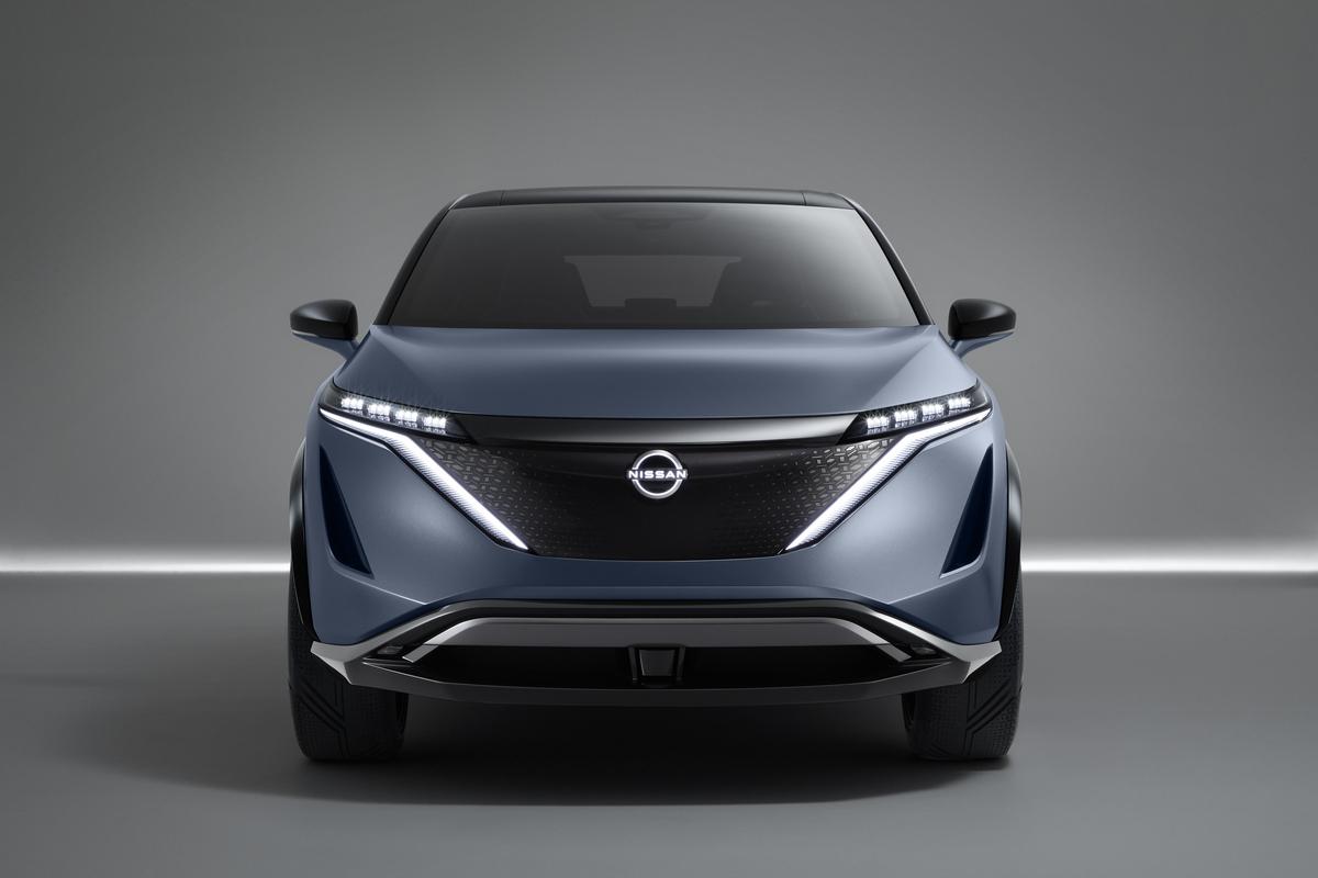 Nissan Ariya Concept ครอสโอเวอร์ต้นแบบไฟฟ้า ชาญฉลาด ทรงพลัง