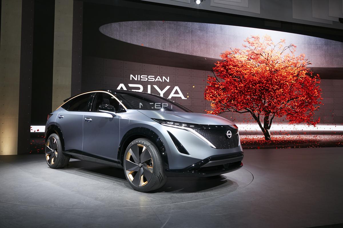 Nissan Ariya Concept ครอสโอเวอร์ต้นแบบไฟฟ้า ชาญฉลาด ทรงพลัง