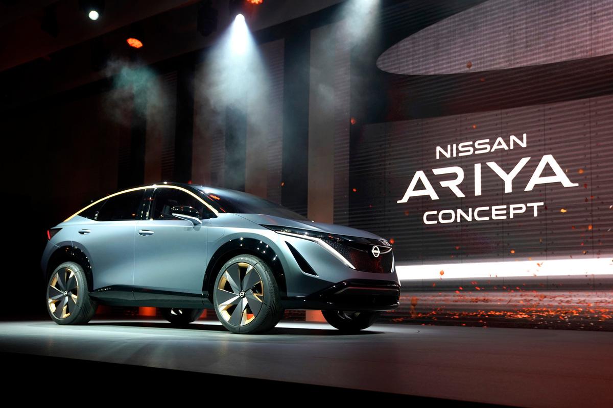 Nissan Ariya Concept ครอสโอเวอร์ต้นแบบไฟฟ้า ชาญฉลาด ทรงพลัง