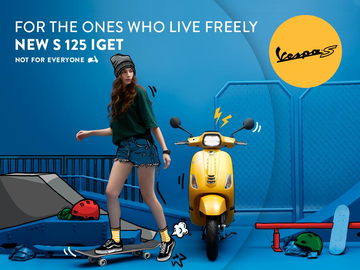 Vespa S 125 i-Get สองล้อแห่งความล้ำสมัยคลุกเคล้าความคลาสสิค