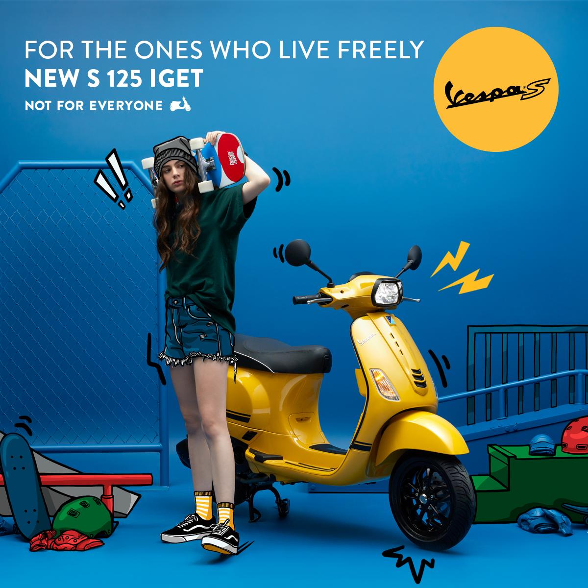 Vespa S 125 i-Get สองล้อแห่งความล้ำสมัยคลุกเคล้าความคลาสสิค