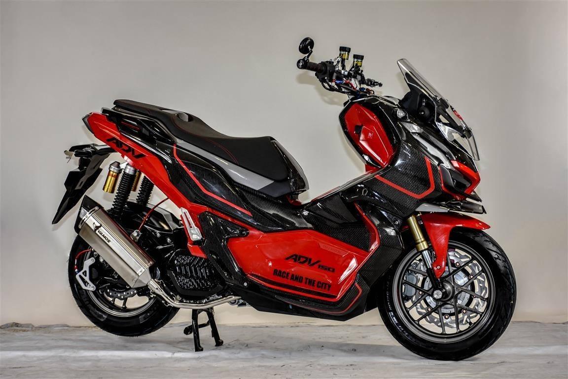 Motor Expo 2019: ประมวลภาพ Honda ADV150 สองล้อตัวแต่งเท่เกินใคร