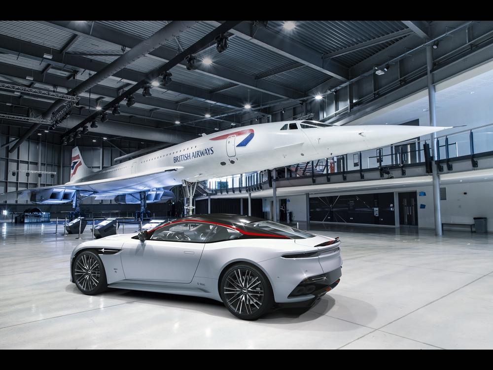 Aston Martin DBS Superleggera Concorde ความแรงฉลอง 50 ปีเครื่องบินคองคอร์ด