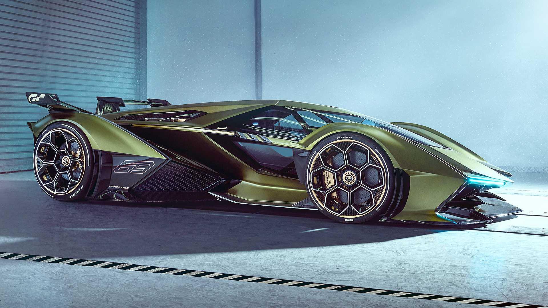 Lamborghini Lambo V12 Vision Gran Turismo รถยนต์ต้นแบบเสมือนจริงในดินแดนแห่งเกม