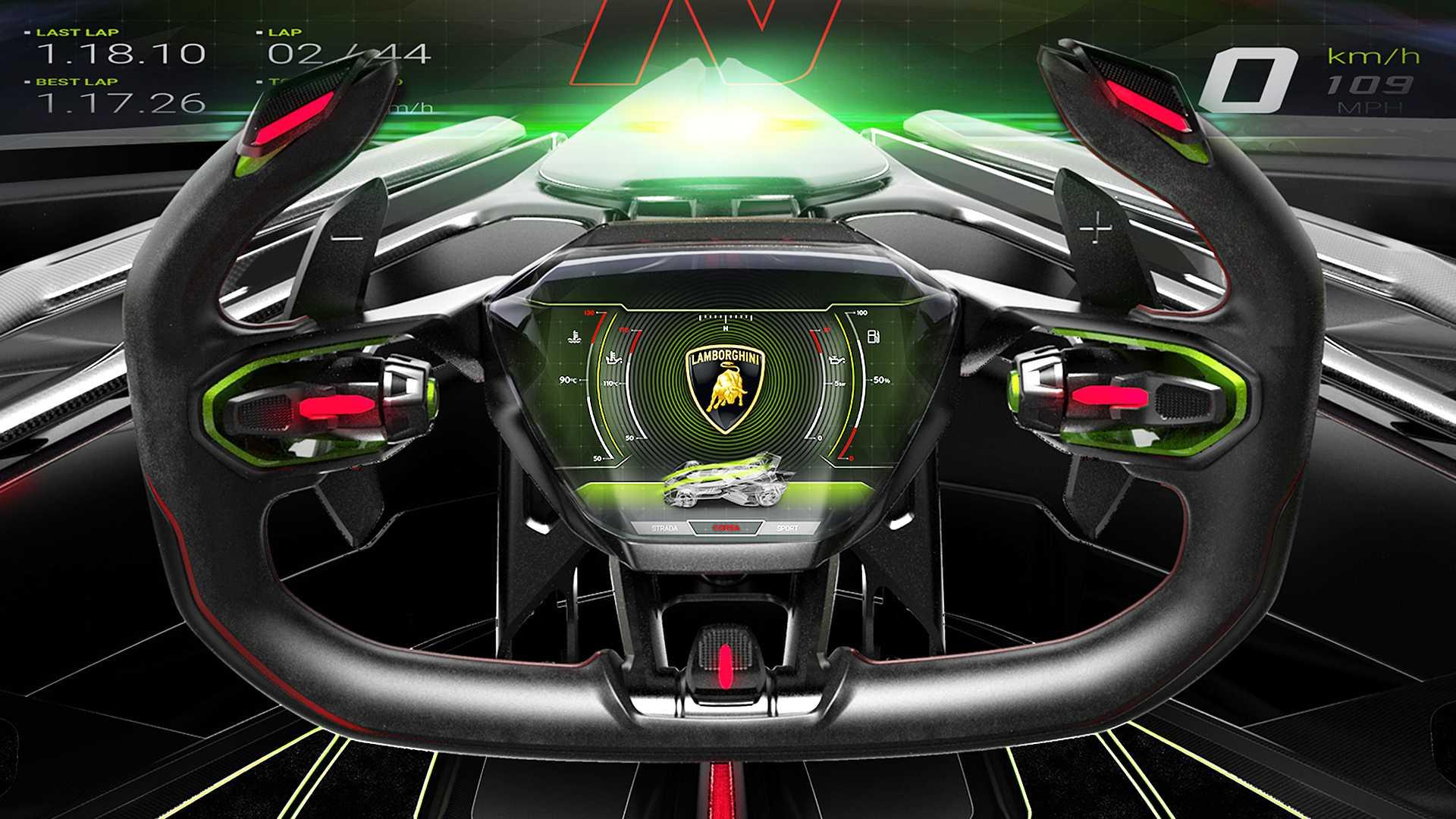 Lamborghini Lambo V12 Vision Gran Turismo รถยนต์ต้นแบบเสมือนจริงในดินแดนแห่งเกม