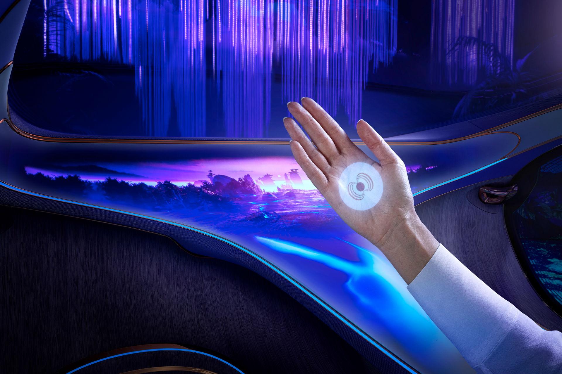 Mercedes-Benz Vision AVTR แรงบันดาลใจจากหนัง Avatar สู่รถยนต์ไฟฟ้าต้นแบบสุดล้ำ
