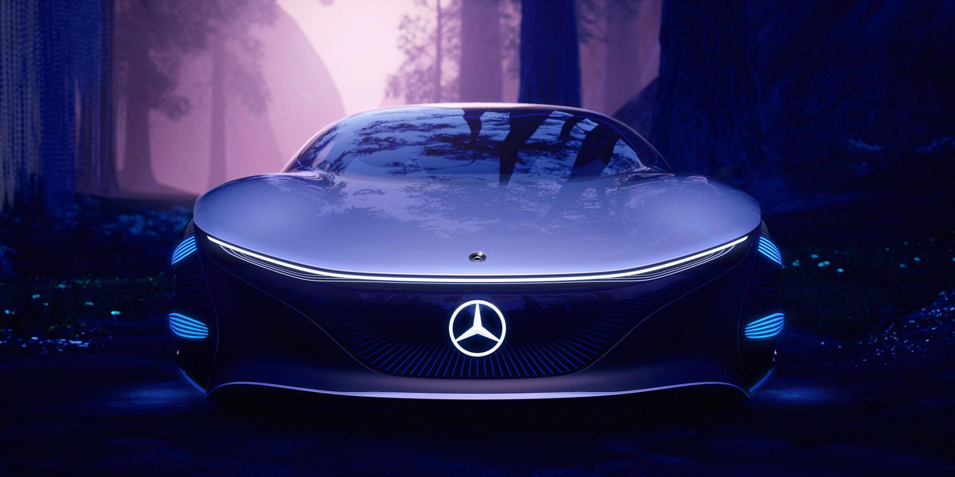 Mercedes-Benz Vision AVTR แรงบันดาลใจจากหนัง Avatar สู่รถยนต์ไฟฟ้าต้นแบบสุดล้ำ
