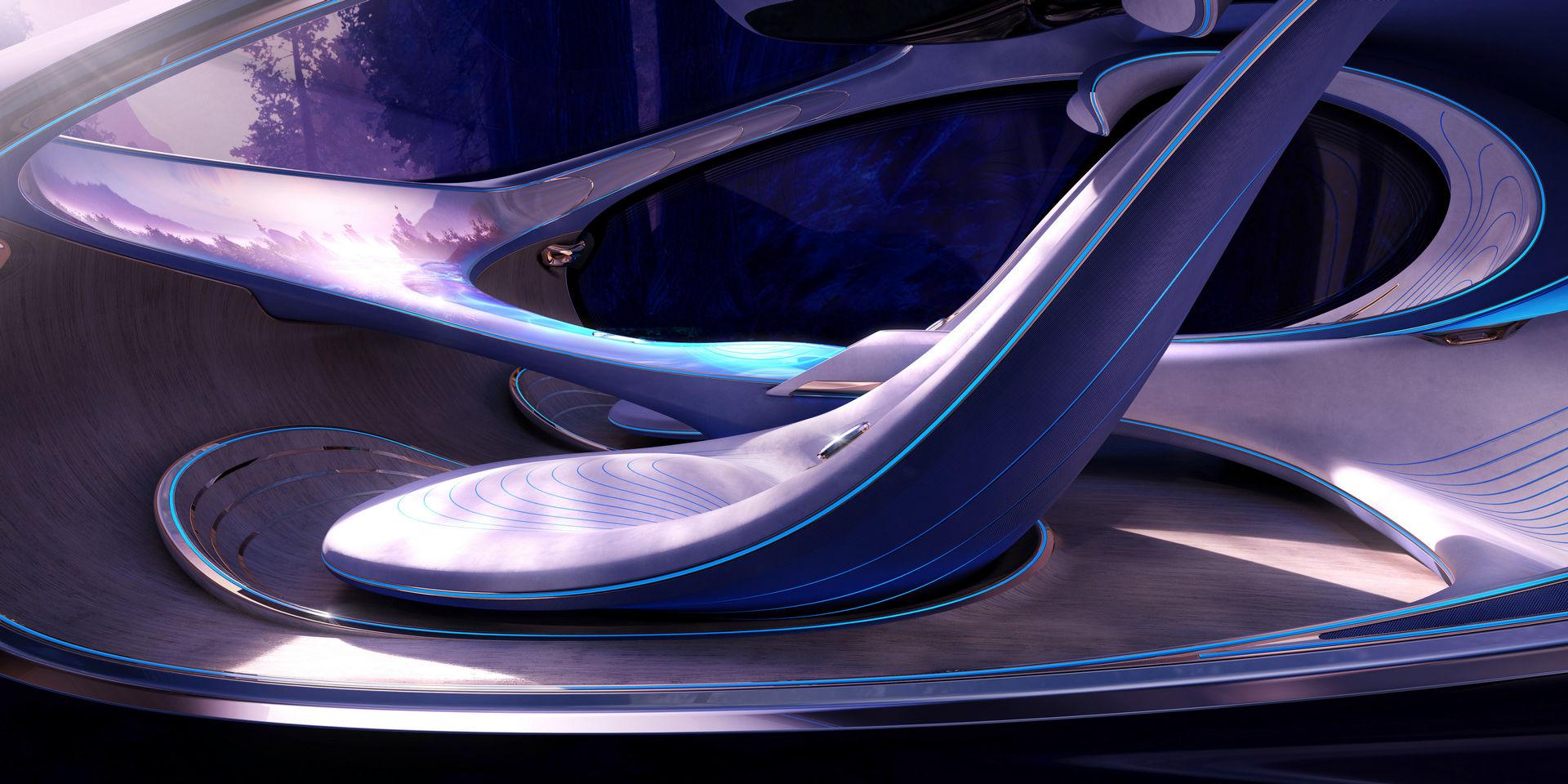 Mercedes-Benz Vision AVTR แรงบันดาลใจจากหนัง Avatar สู่รถยนต์ไฟฟ้าต้นแบบสุดล้ำ