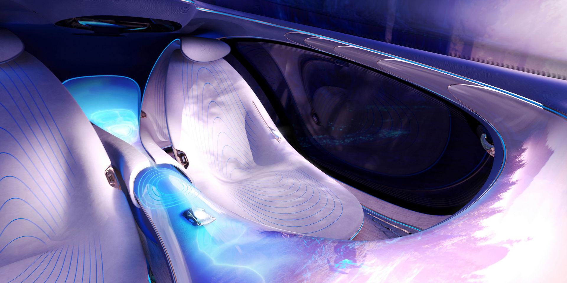 Mercedes-Benz Vision AVTR แรงบันดาลใจจากหนัง Avatar สู่รถยนต์ไฟฟ้าต้นแบบสุดล้ำ