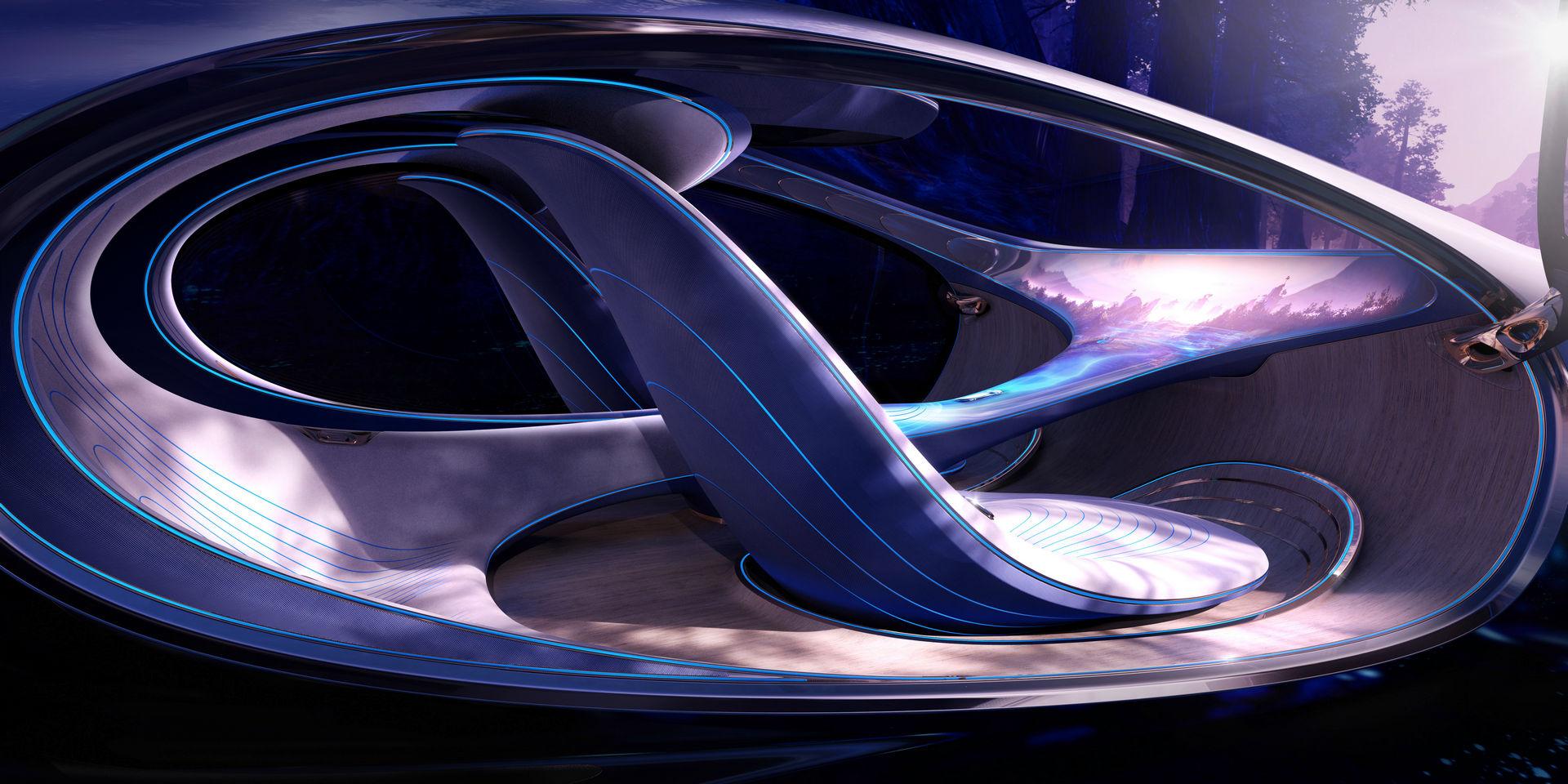 Mercedes-Benz Vision AVTR แรงบันดาลใจจากหนัง Avatar สู่รถยนต์ไฟฟ้าต้นแบบสุดล้ำ