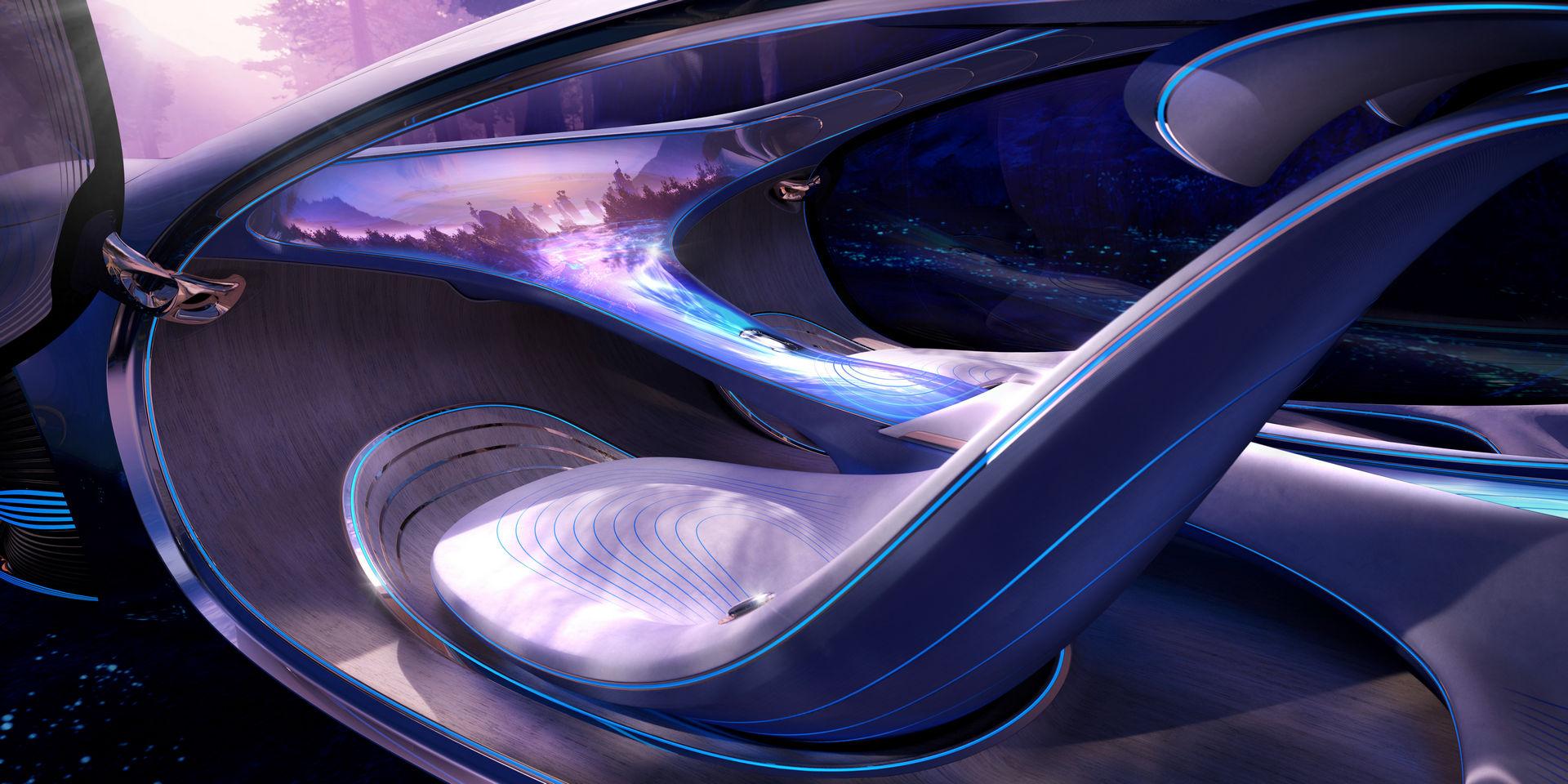 Mercedes-Benz Vision AVTR แรงบันดาลใจจากหนัง Avatar สู่รถยนต์ไฟฟ้าต้นแบบสุดล้ำ