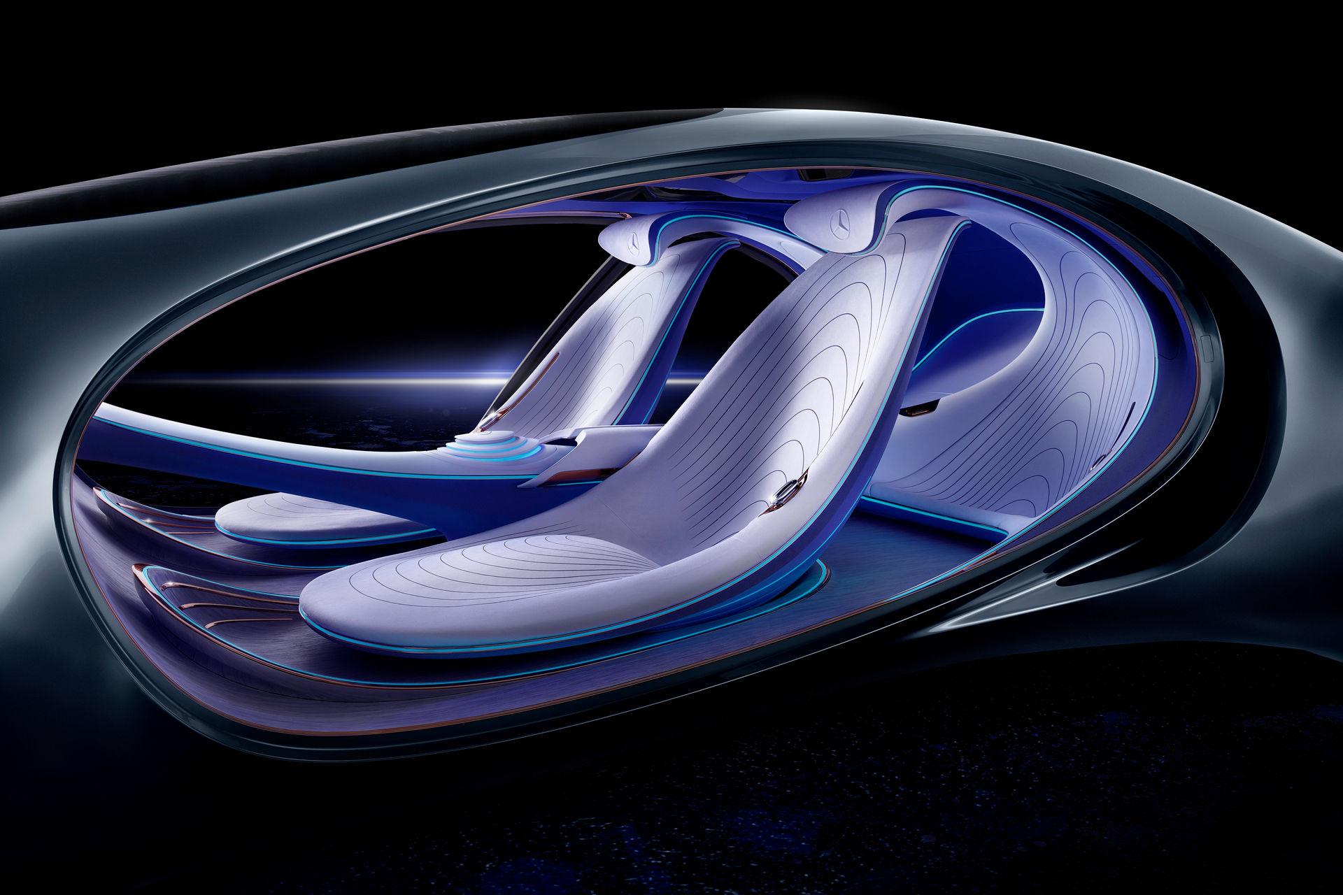 Mercedes-Benz Vision AVTR แรงบันดาลใจจากหนัง Avatar สู่รถยนต์ไฟฟ้าต้นแบบสุดล้ำ