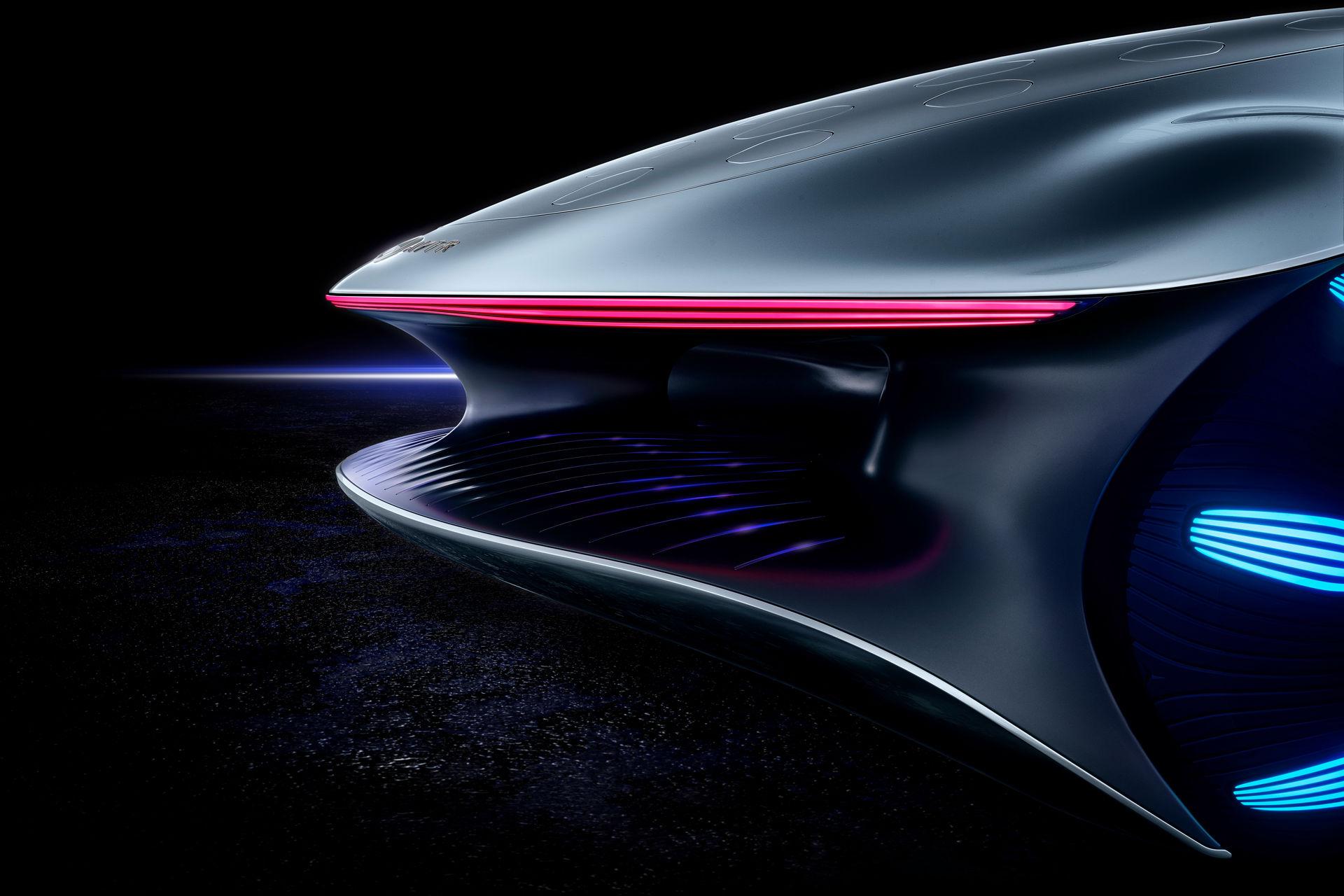 Mercedes-Benz Vision AVTR แรงบันดาลใจจากหนัง Avatar สู่รถยนต์ไฟฟ้าต้นแบบสุดล้ำ