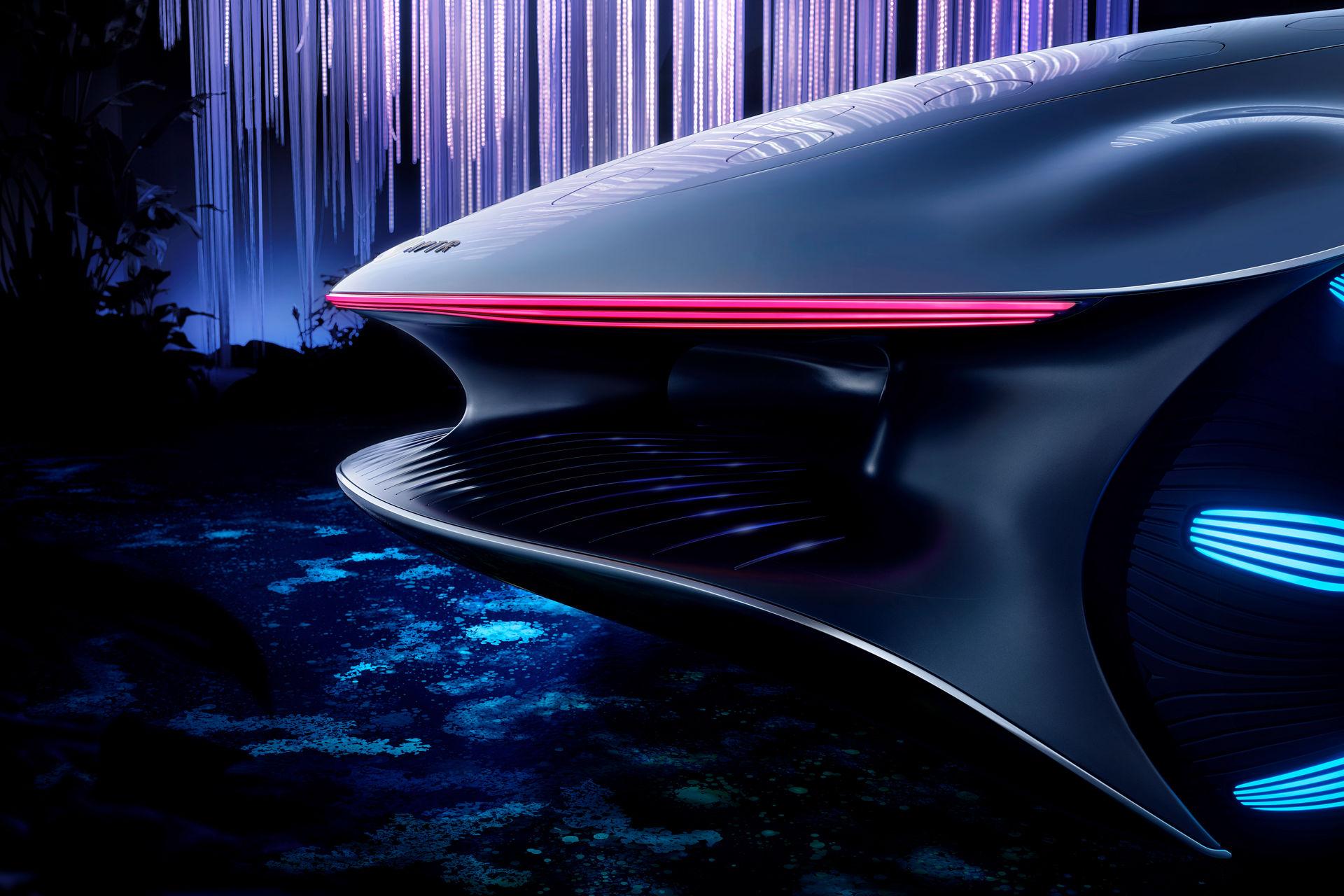 Mercedes-Benz Vision AVTR แรงบันดาลใจจากหนัง Avatar สู่รถยนต์ไฟฟ้าต้นแบบสุดล้ำ