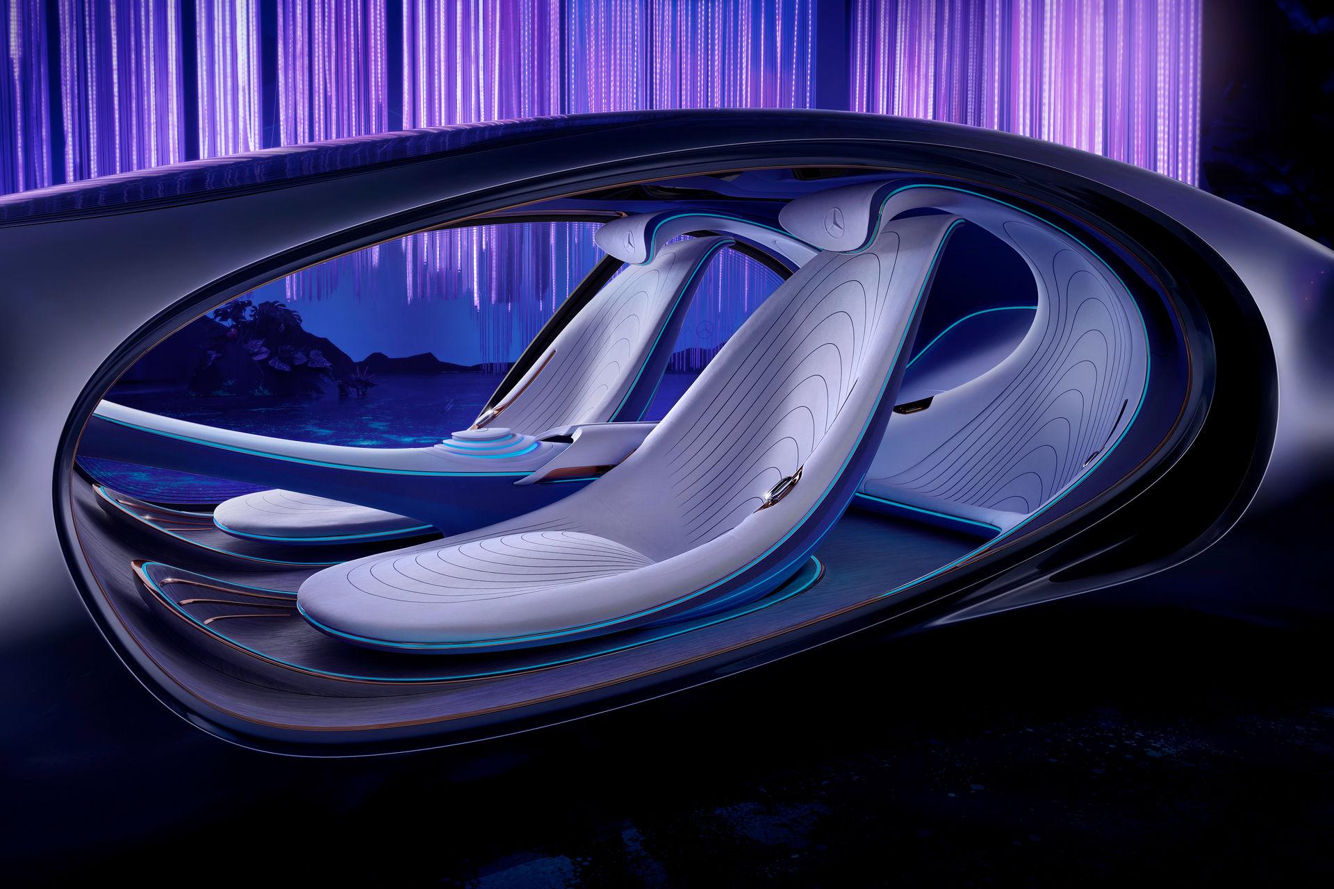 Mercedes-Benz Vision AVTR แรงบันดาลใจจากหนัง Avatar สู่รถยนต์ไฟฟ้าต้นแบบสุดล้ำ