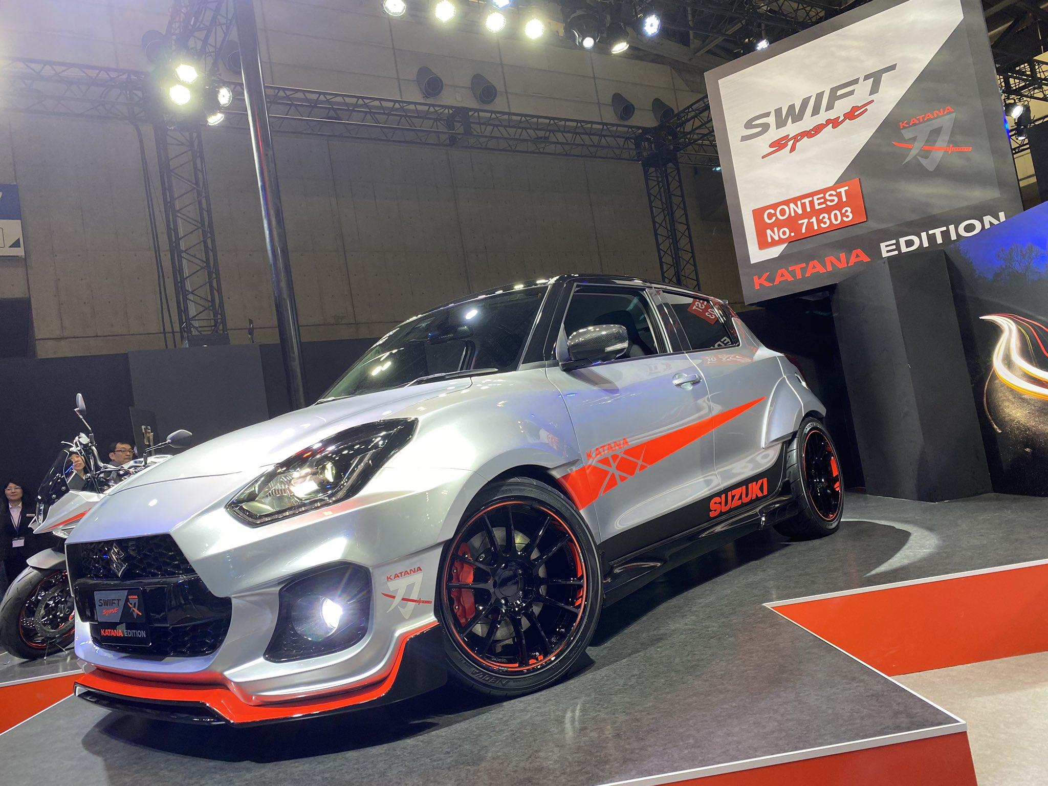 Suzuki Swift Sport Katana II เมื่อบิ๊กไบค์ในตำนาน กลายร่างสู่ซับคอมแพกต์คาร์ร่างบึ้ก