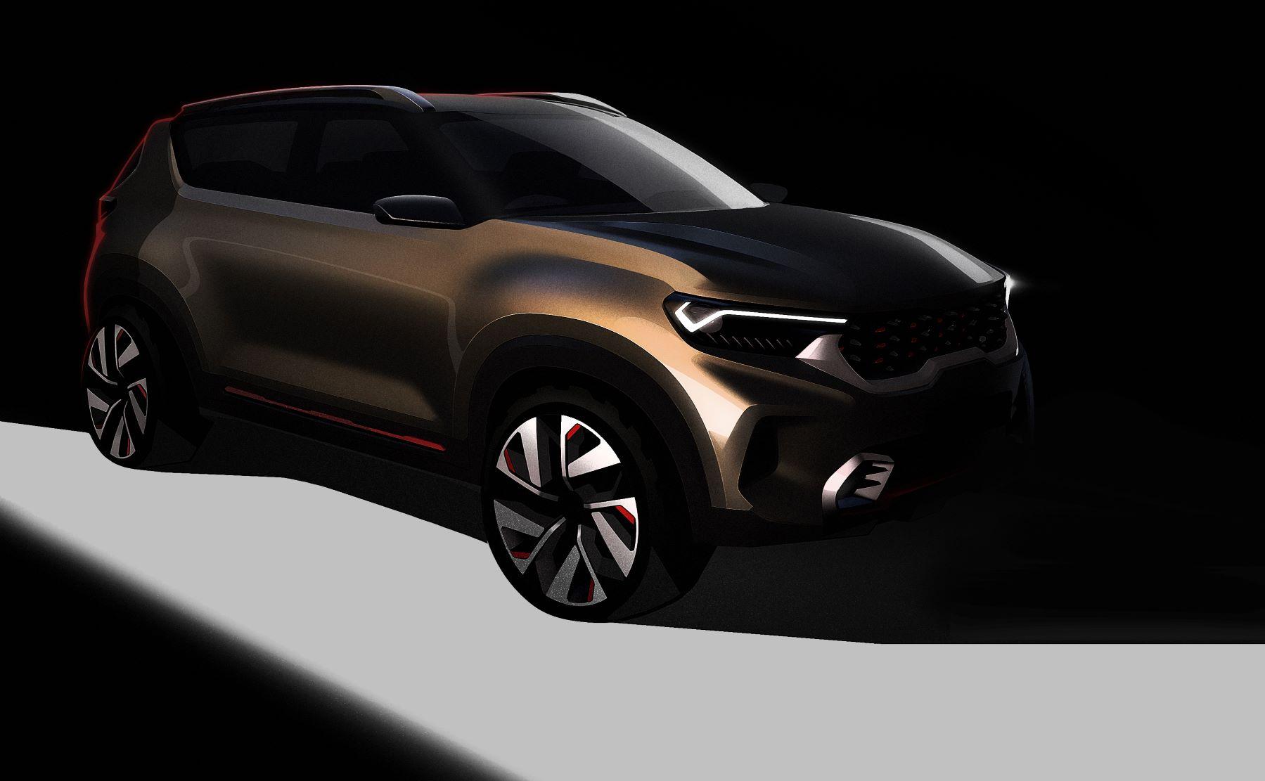 ส่องทีเซอร์ Kia Sonet Concept อเนกประสงค์ไซส์กะทัดรัดก่อนเปิดตัวที่อินเดีย