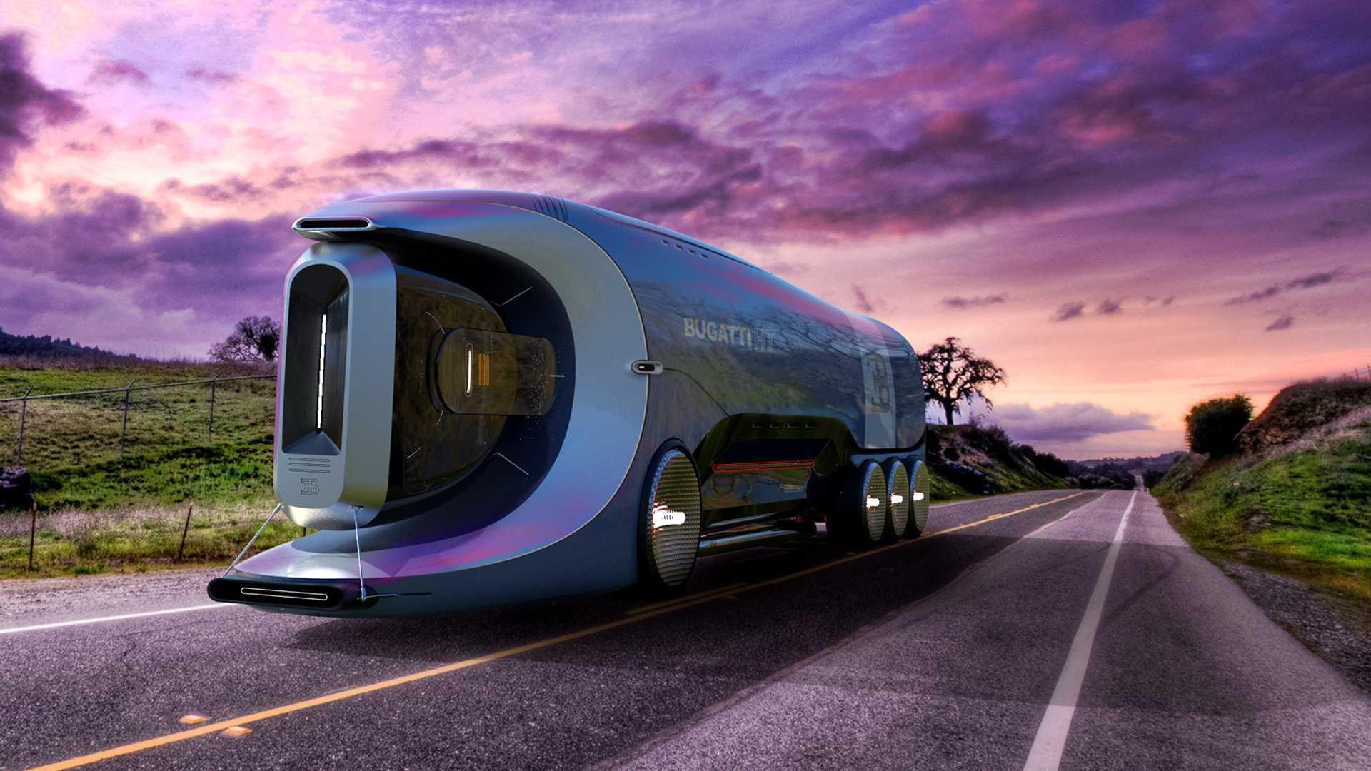 Bugatti Hyper Truck Concept ว่าที่รถบรรทุกที่เร็วที่สุดในโลก! 