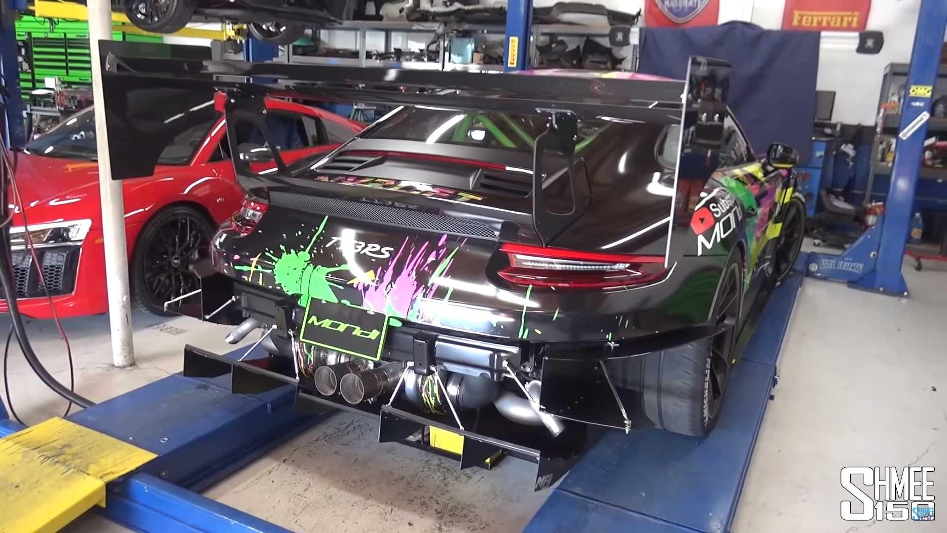 แค่สีสันก็กินขาด! Porsche 911 GT3 RS กับความแรงระดับ 800 แรงม้า (คลิป)