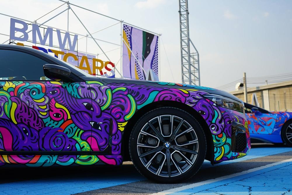 BMW ร่วมมือ 9 ศิลปินรังสรรค์ผลงานศิลปะสุดแจ่มใน BMW Unbound World of Art Series