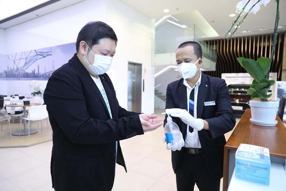 BMW ยกระดับบริการ เฝ้าระวังการแพร่ระบาดของเชื้อไวรัสโควิด-19