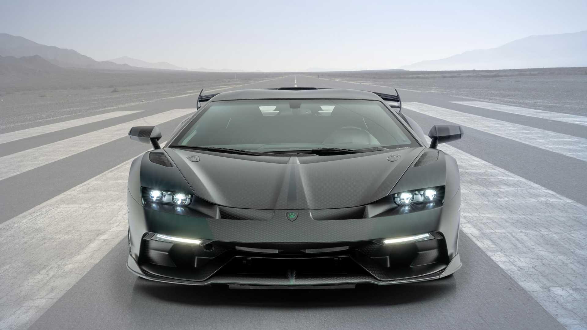 เวอร์ชั่นแปลกตา! Lamborghini Aventador SVJ กับโครงด้านหน้าที่แทบจำไม่ได้