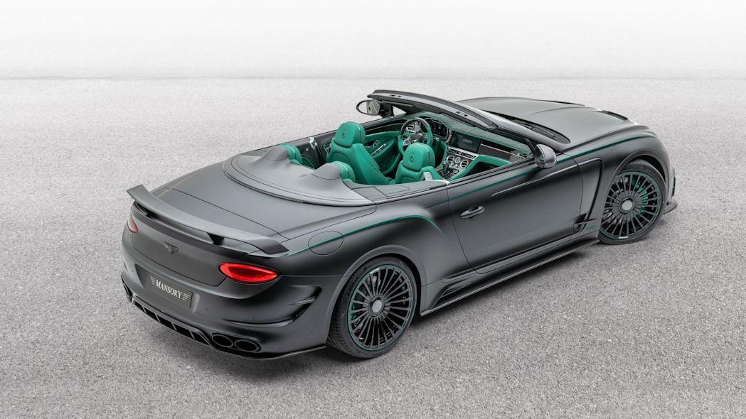 Bentley Continental GT V8 Convertible แต่งใหม่ มาพร้อมเขียวโครเมียมออกไซด์สะดุดตา