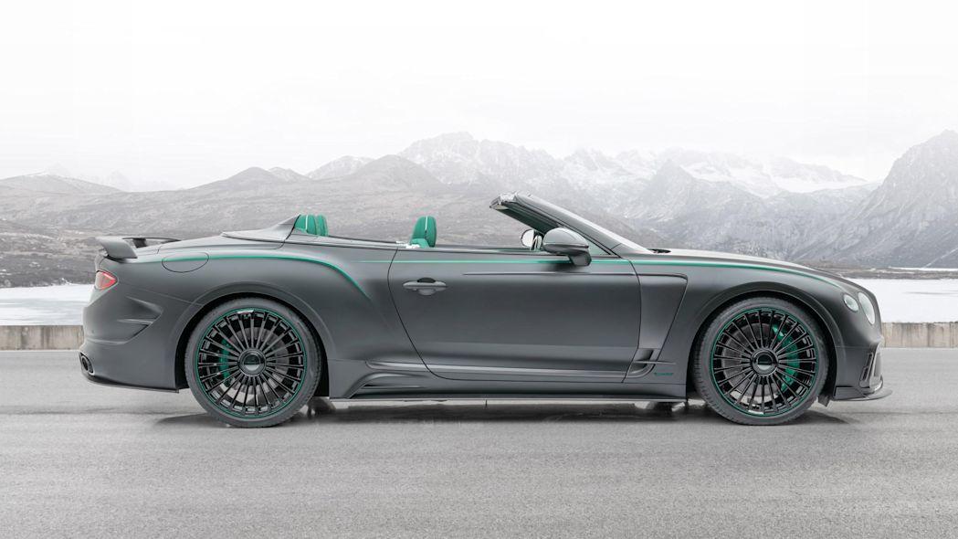 Bentley Continental GT V8 Convertible แต่งใหม่ มาพร้อมเขียวโครเมียมออกไซด์สะดุดตา