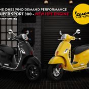 เรโทรนิดๆ สปอร์ตหน่อยๆ! Vespa GTS Super Sport 300 HPE ค่าตัวสองแสนเศษ