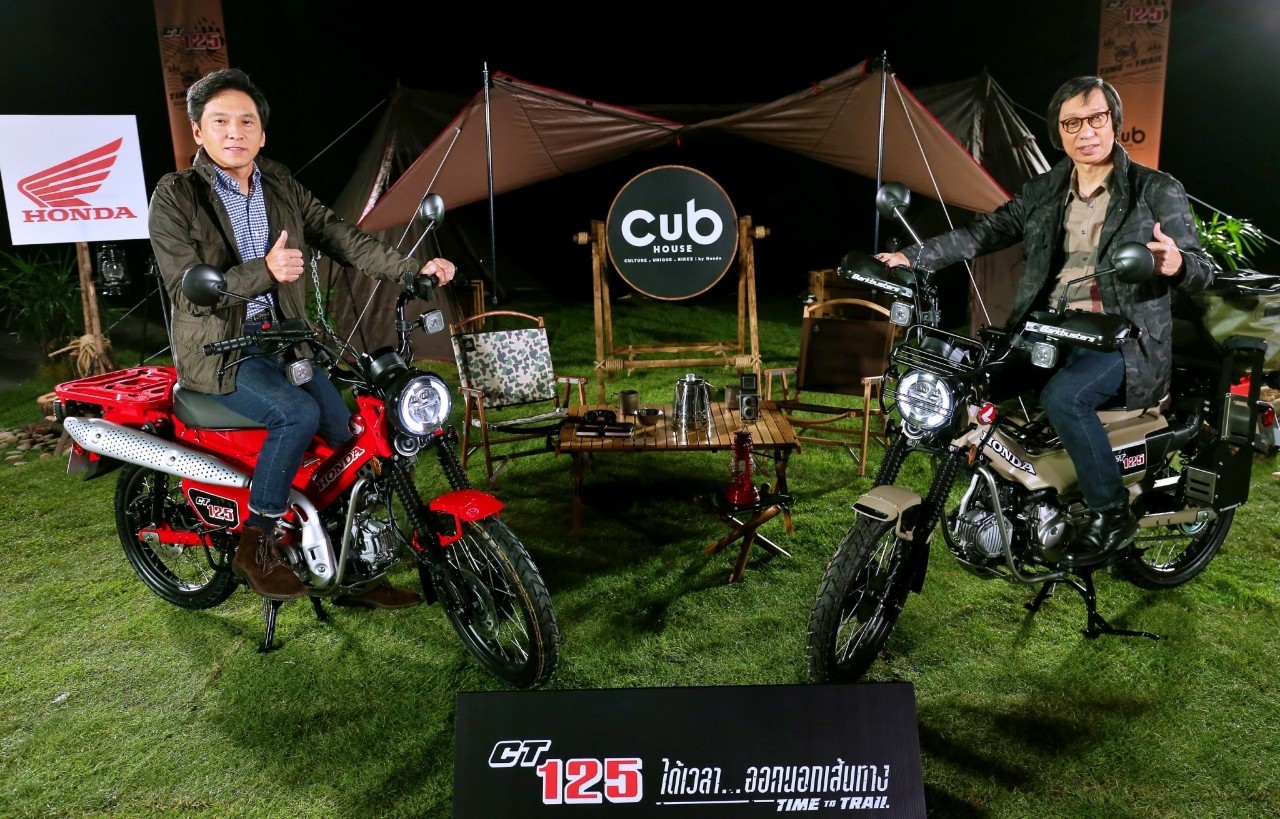 จำหน่ายที่แรกในไทย! New Honda CT125 สองล้อสายเอาต์ดอร์ทรงสวยได้ใจ