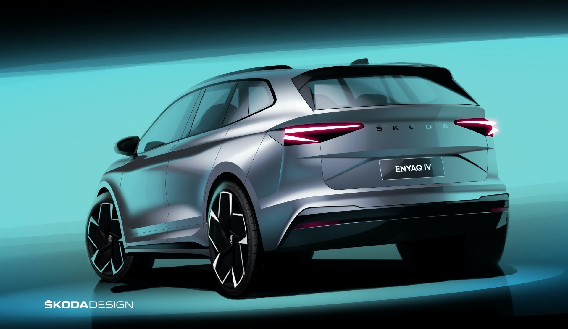 เฟี้ยวมาก! เผยภาพร่าง Skoda Enyaq iV เอสยูวีพลังงานไฟฟ้าจากสาธารณรัฐเช็ก