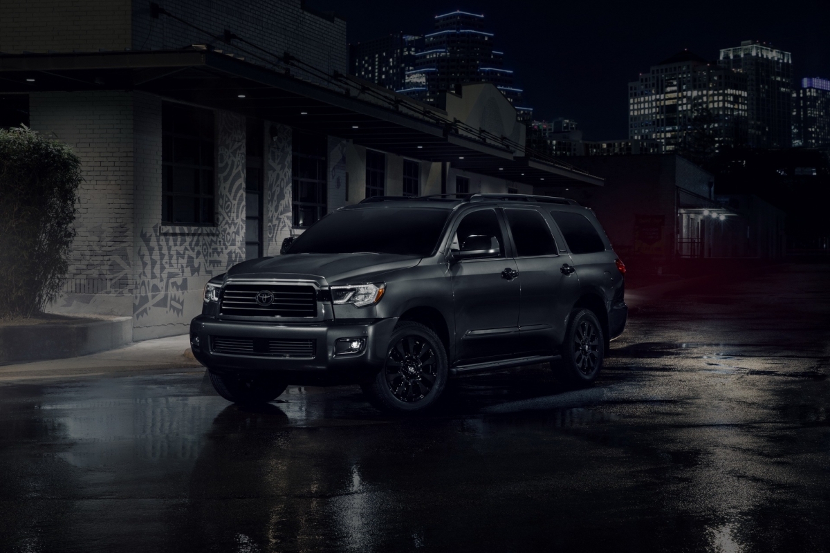 สีดำมาแรง! Toyota Sequoia 2021 อเนกประสงค์ไซส์ใหญ่รุ่นพิเศษ Nightshade Edition