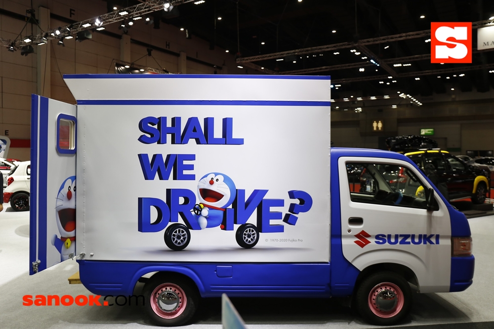 Big Motor Sale 2020 : Suzuki Carry ลายโดราเอมอน เจอะอย่างนี้ใครไม่รักก็บ้าแล้ว!