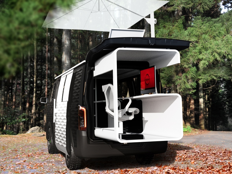 Nissan NV350 Office Pod