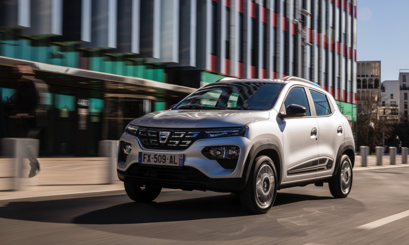 Dacia spring store electric 2021