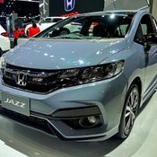 Honda Jazz 2022 สีเทา Sonic Gray Pearl