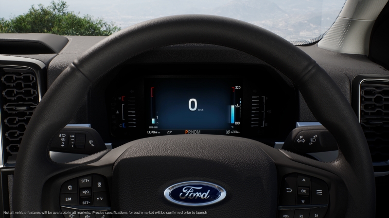 All-new Ford Ranger Interior