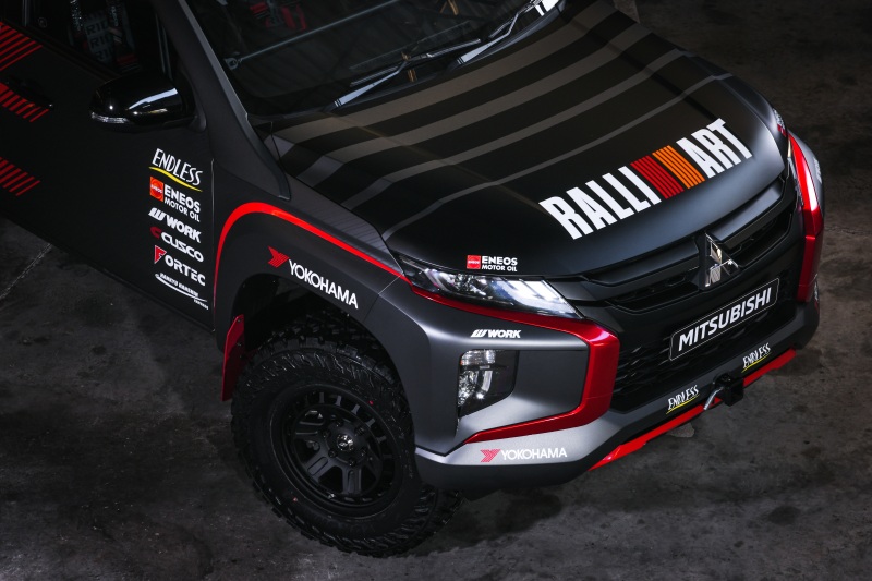 Mitsubishi RALLIART เผยโฉมรถแข่งแรลลี่ Mitsubishi Triton