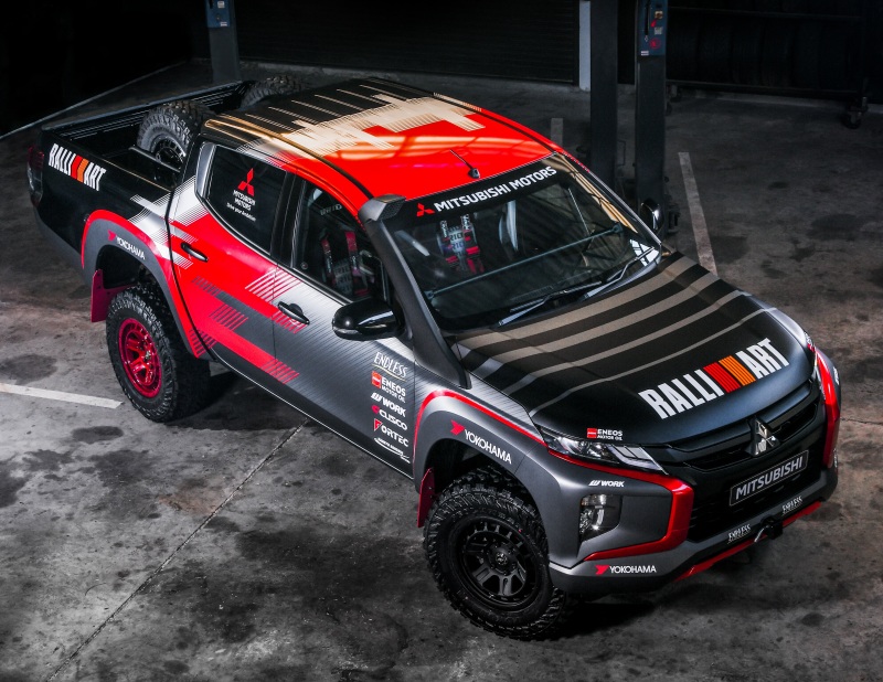 Mitsubishi RALLIART เผยโฉมรถแข่งแรลลี่ Mitsubishi Triton