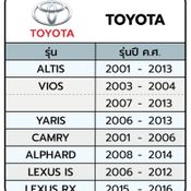 รายชื่อ Toyota ที่ต้องเปลี่ยนถุงลม Takata